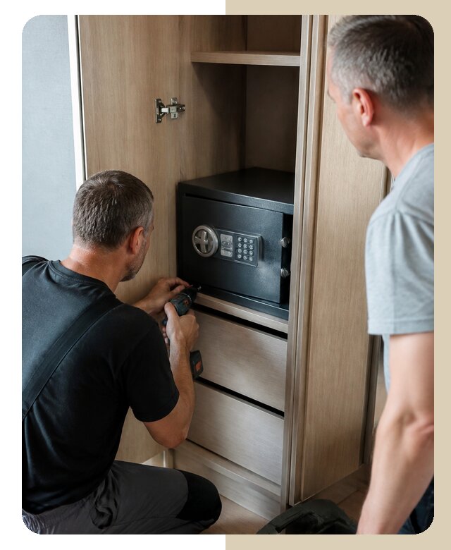 Встраивание сейфа в мебель в Мелеузе по цене от 5626 р. | ДвериЛегко-Млз
